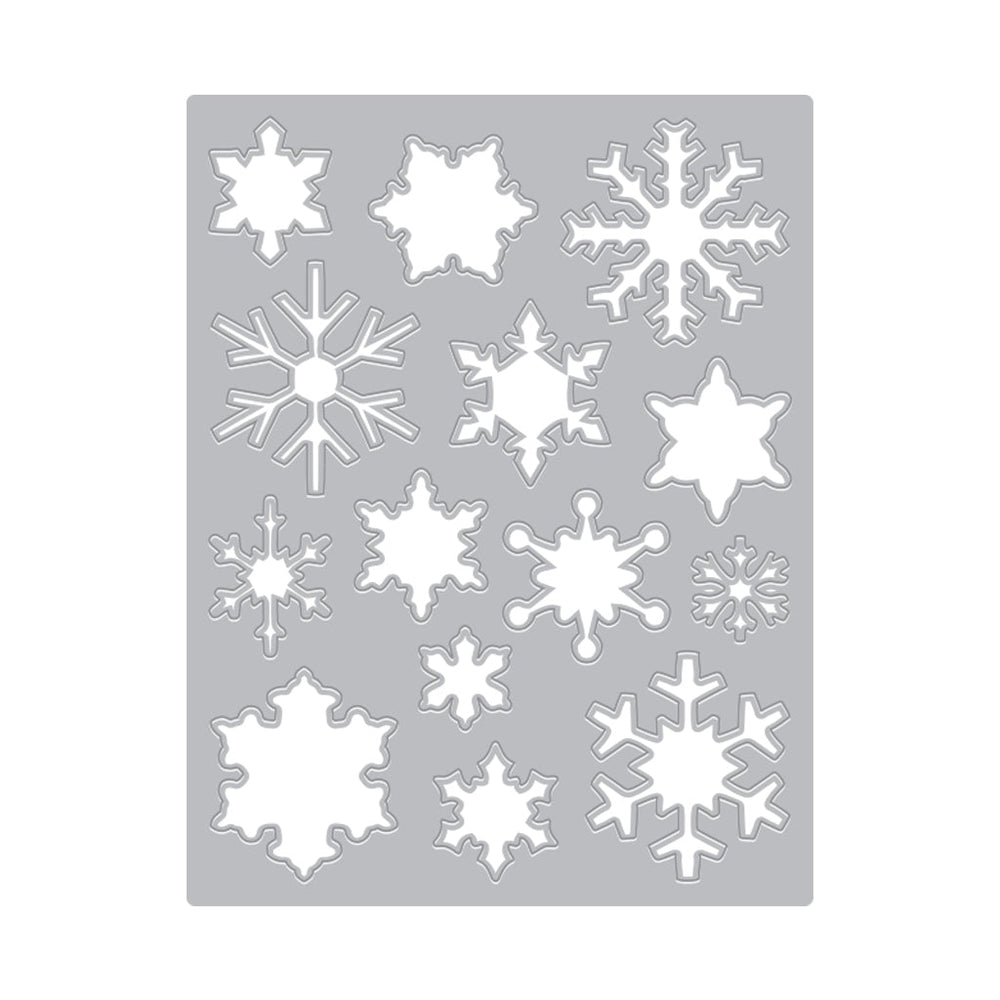 Snowflake Patterned Cover Plate Dies