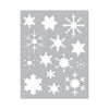 Snowflake Patterned Cover Plate Dies