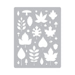 DF215 Fall Pattern Cover Plate (F) - Hero Arts