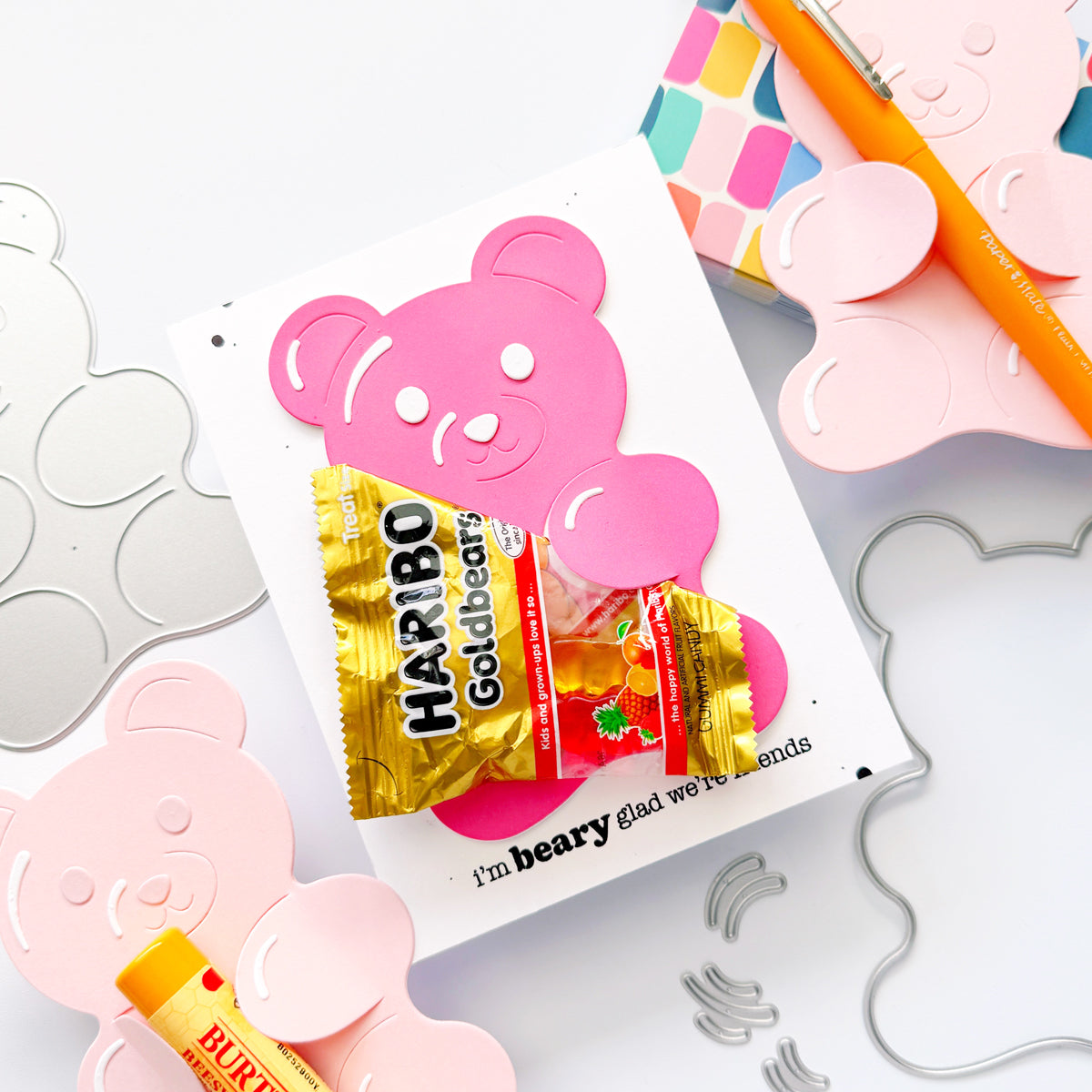 Hero Arts Bear Hugs Die Set by Hero Arts + Carly Tee | Hero Arts