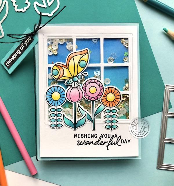 DI921 Elegant Window Fancy Die (D) - Hero Arts