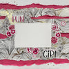 Paper Rose - Floral Backgrounds Gold Foil 12x12 Paper Collection