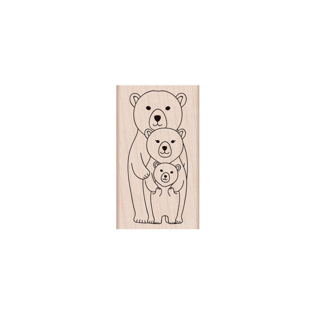 G6248 Bear Family - Hero Arts