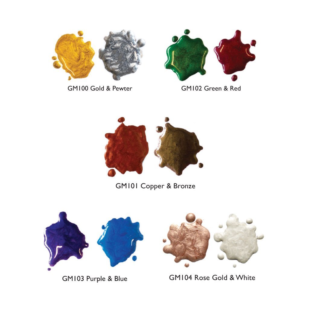 Copper & Bronze Glimmer Metallic Inks – Hero Arts