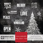 HD108 Chalkboard Holiday Fun Digital Kit - Hero Arts