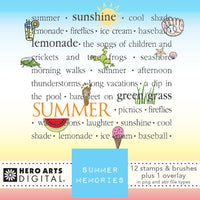 HD126 Summer Memories Digital Kit - Hero Arts