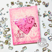 HD151 Swirl Valentine Digital Kit - Hero Arts