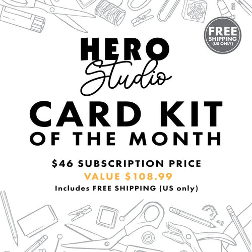 Hero Studio Card Kit of the Month Subscription - Hero Arts