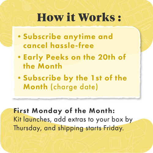 Hero Studio Card Kit of the Month Subscription - Hero Arts