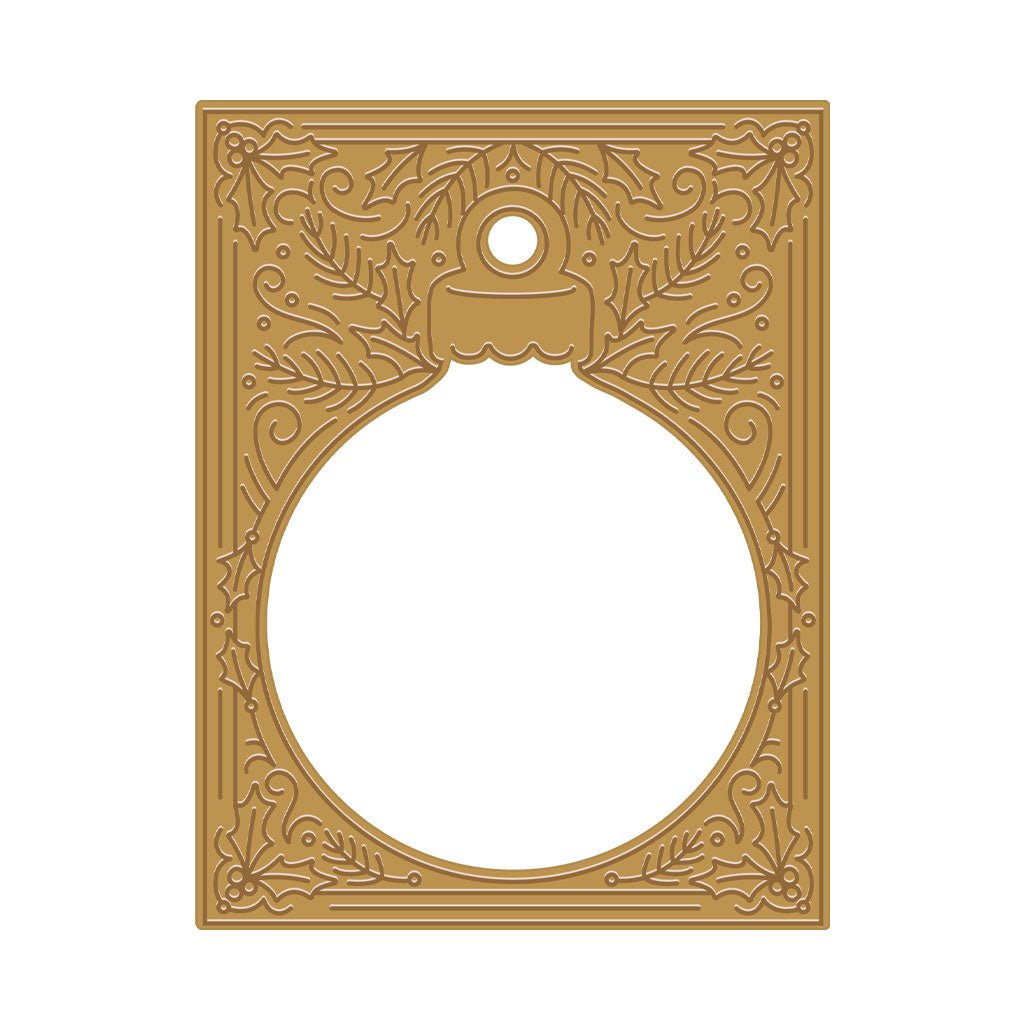 HF102 Ornament Border Hot Foil Plate (F) - Hero Arts