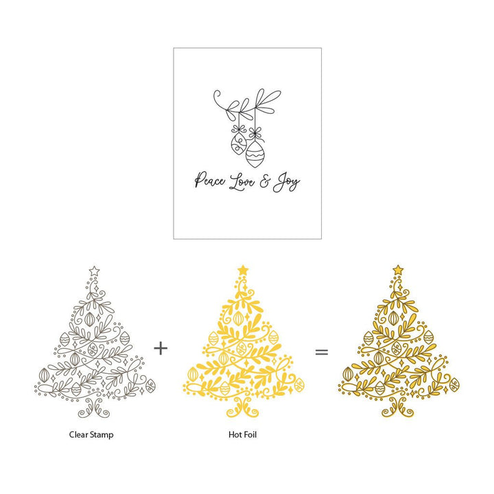 HF104 Wishing Tree Hot Foil Plate (E) - Hero Arts