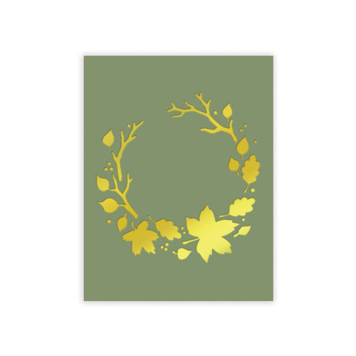 HF106 Leafy Branches Hot Foil Plate (E) - Hero Arts