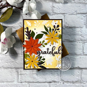 Fall Leaves Hot Foil Plate