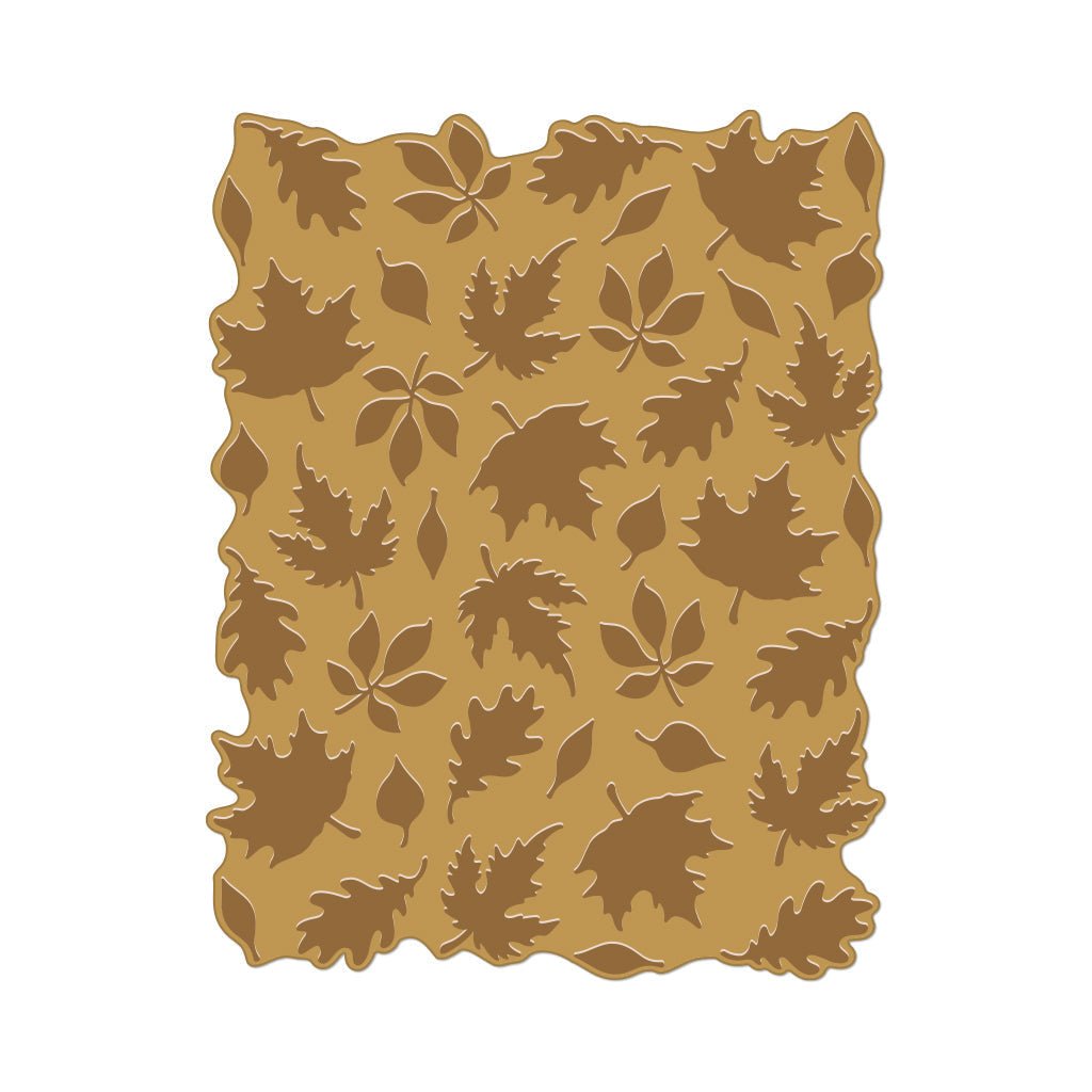 HF107 Fall Leaves Hot Foil Plate (F) - Hero Arts