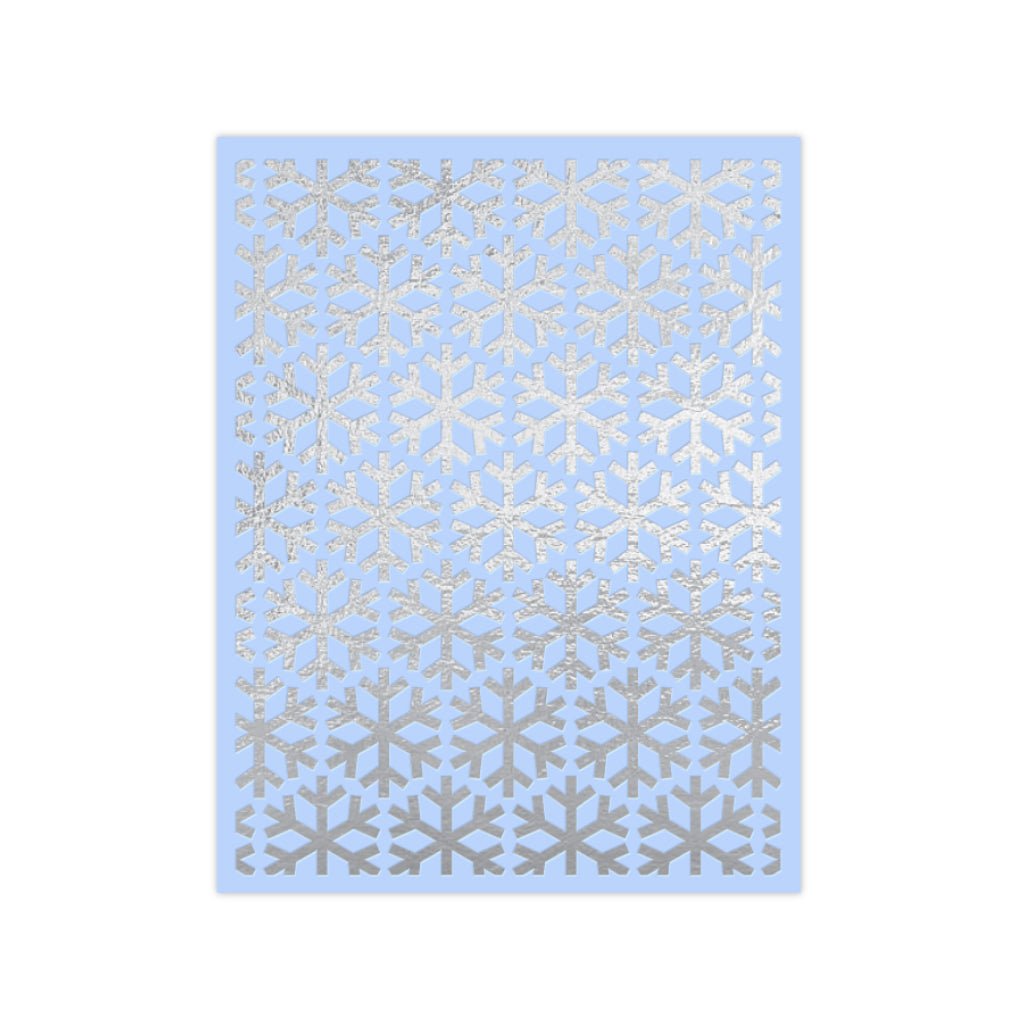 HF108 Snowflake Pattern Hot Foil Plate (F) - Hero Arts