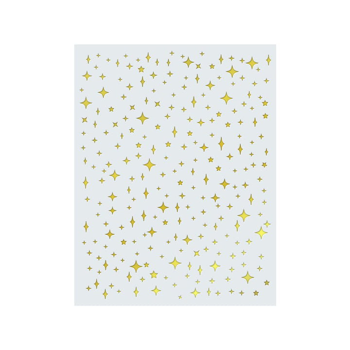 HF110 Twinkling Stars Hot Foil Plate (F) - Hero Arts