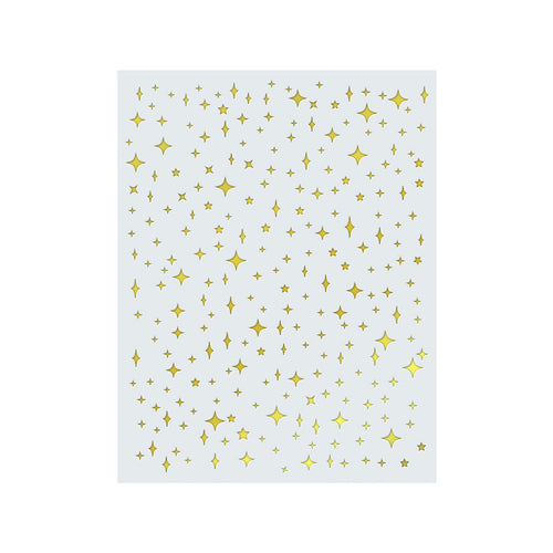 HF110 Twinkling Stars Hot Foil Plate (F) - Hero Arts