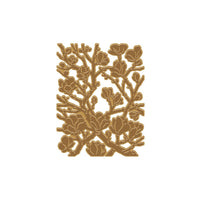 HF119 Magnolia Branches Hot Foil Plate (E) - Hero Arts