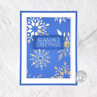 HF125 Three Holiday Messages Hot Foil Plate (B) - Hero Arts