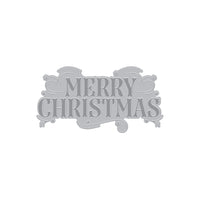 HP109 Merry Christmas Letterpress + Foil Plate (C) - Hero Arts