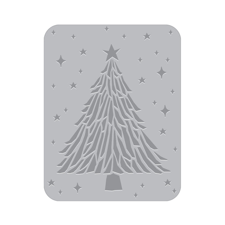 HP112 Sparkling Tree Letterpress + Foil Plate Plate (E) - Hero Arts