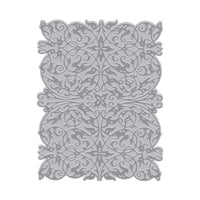 HP113 Lacy Filigree Letterpress + Foil Plate Plate (F) - Hero Arts