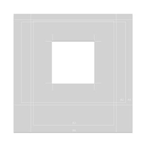 Alignment Tool A2 & A6 Stencil