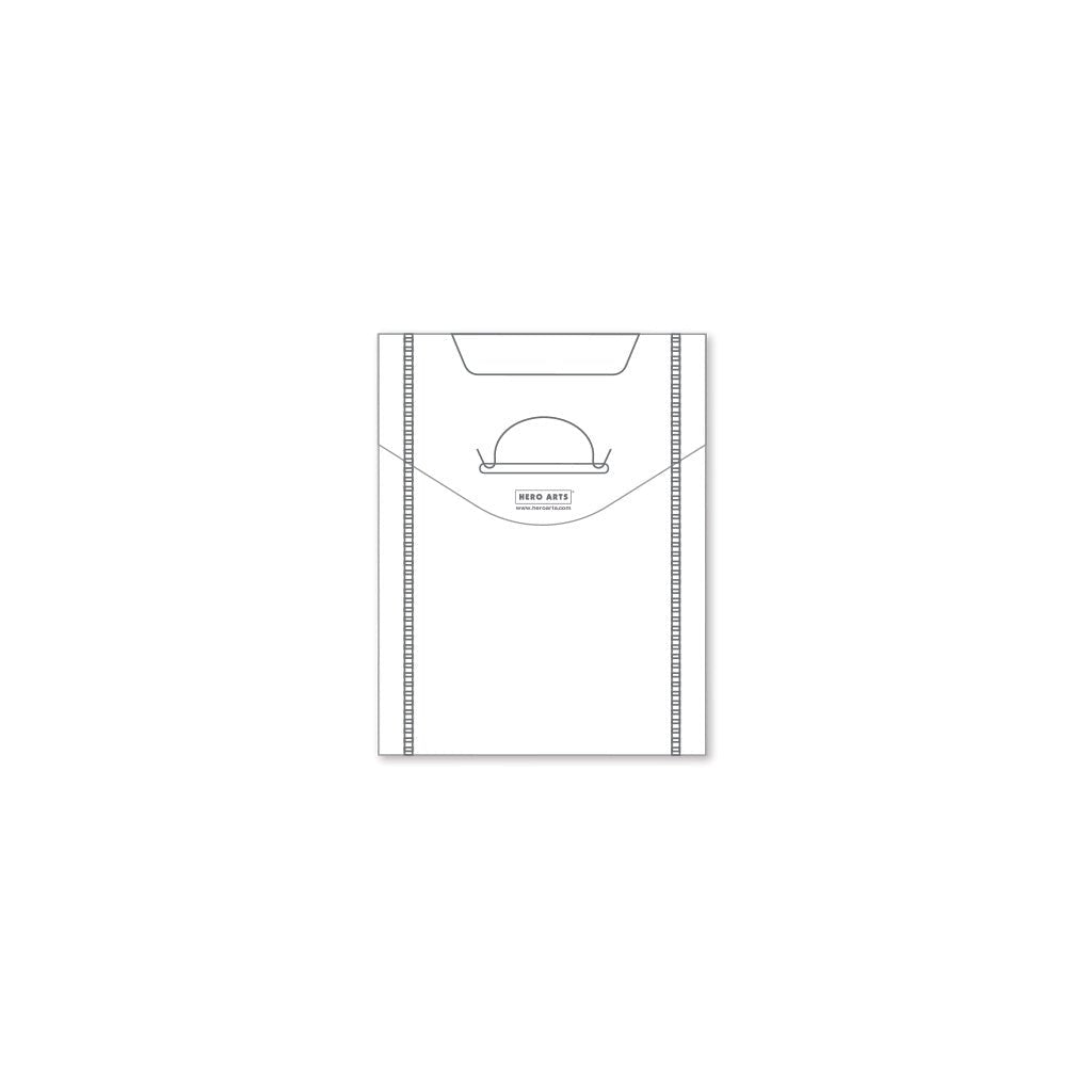 HT222 Hero Tools Small Storage Envelopes 4x5 (10) - Hero Arts