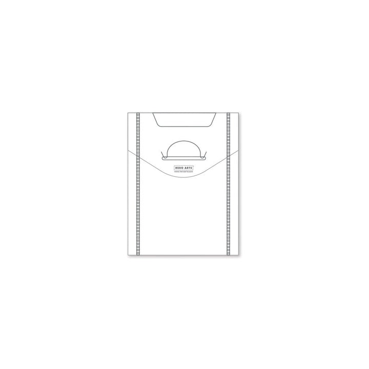 HT222 Hero Tools Small Storage Envelopes 4x5 (10) - Hero Arts