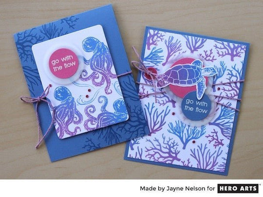 Ombré Dolphin Ink Pad