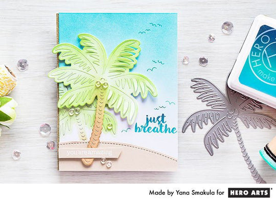 Ombré Tide Pool to Navy Ink Pad