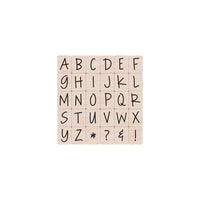 LL243 Happy Upper Case Alphabet - Hero Arts