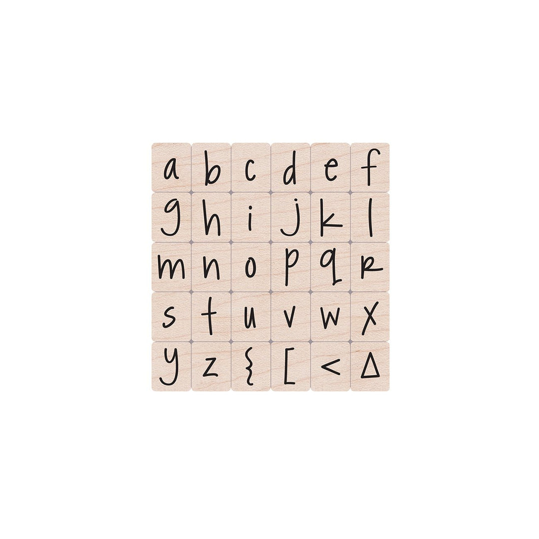 LL244 Happy Lower Case Alphabet - Hero Arts