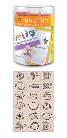 LL330 Fun Stuff Ink 'n' Stamp - Hero Arts