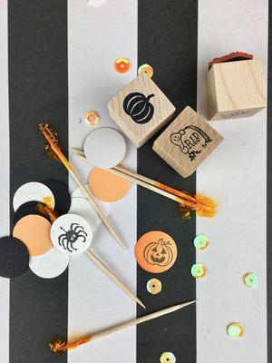 Halloween Woodblock Ink 'n' Stamp