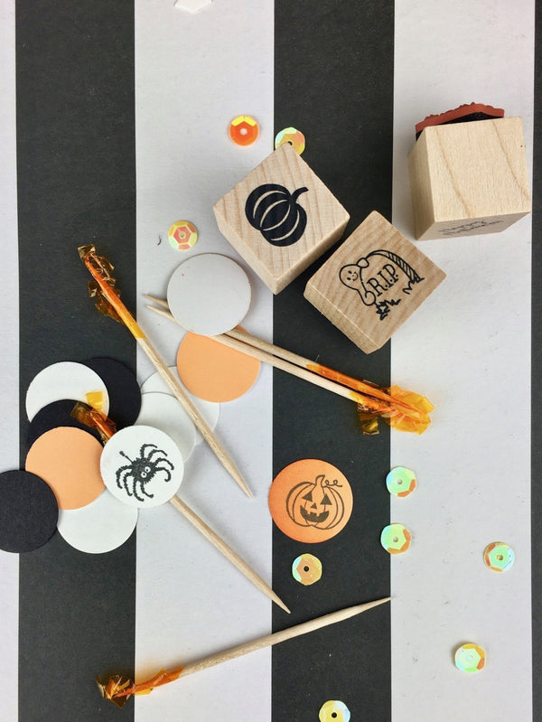 Halloween Woodblock Ink 'n' Stamp