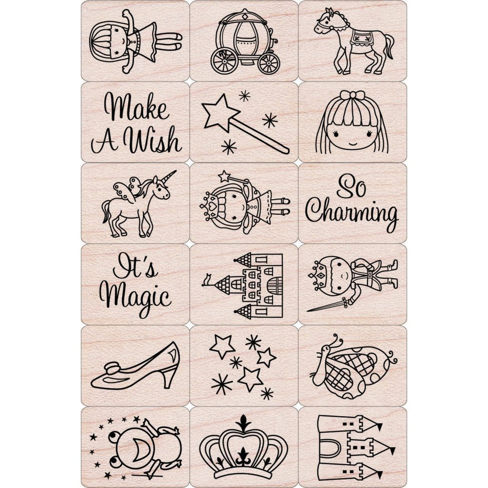 Hero Arts Ink N Stamp Tub 3-inch X 4-inch Fairy Princess