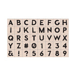 LP455 Modern Uppercase Letter Set - Hero Arts