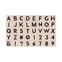 LP455 Modern Uppercase Letter Set - Hero Arts