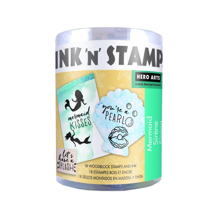 LP457 Mermaid Ink 'n' Stamp - Hero Arts