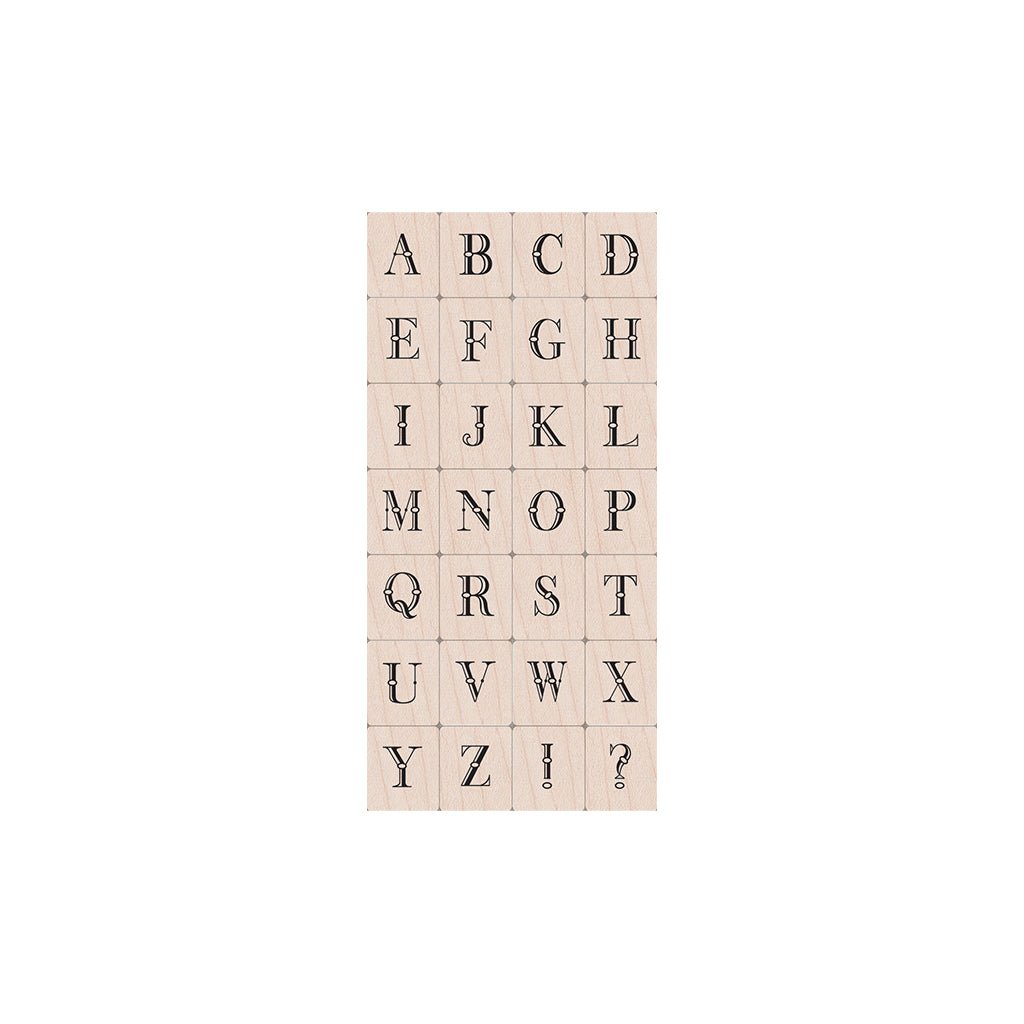 LP502 Uppercase Elegant Letter Set - Hero Arts