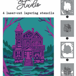 LS0924 September Layering Stencils of the Month - Hero Arts