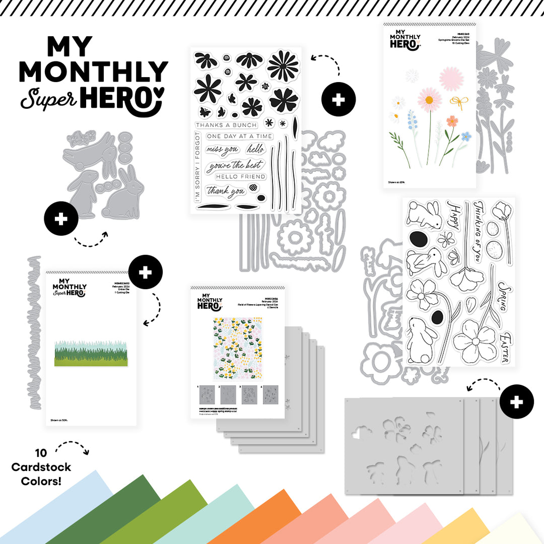 My Monthly Super Hero - In Full Bloom February 2026