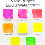 PD130 Liquid Watercolor Neon Brights Green - Hero Arts