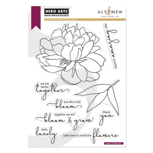 PR105 HA + Altenew Bloom & Grow - Hero Arts