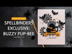 Spellbinders Exclusive: Buzzy Pup-Bee Etched Dies