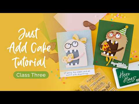 Just Add Cake Birthday Cardmaking Kit
