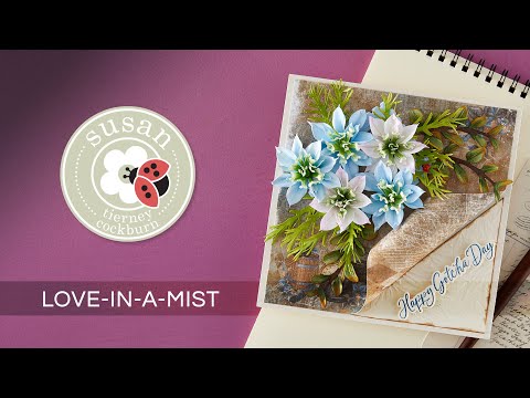 Love-in-a-Mist Etched Dies by Susan Tierney-Cockburn