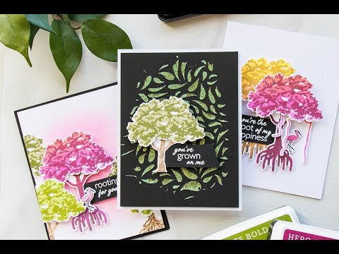 Hero Arts - Ombré Neon Red to Purple Ink Pad