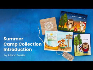 Camp Days Etched Dies by Allison Frazier